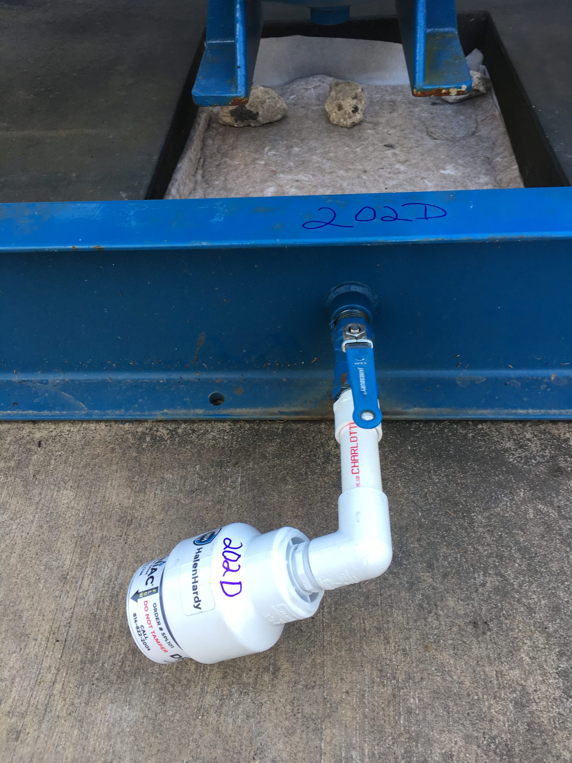 SPL101 Drainiac Petroleum Filter Valve for Secondary Containment