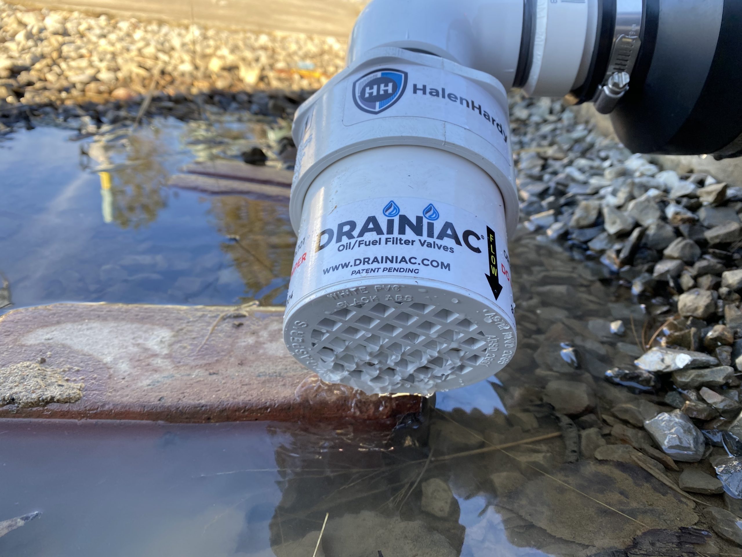 SPL101 Drainiac Petroleum Filter Valve for Secondary Containment